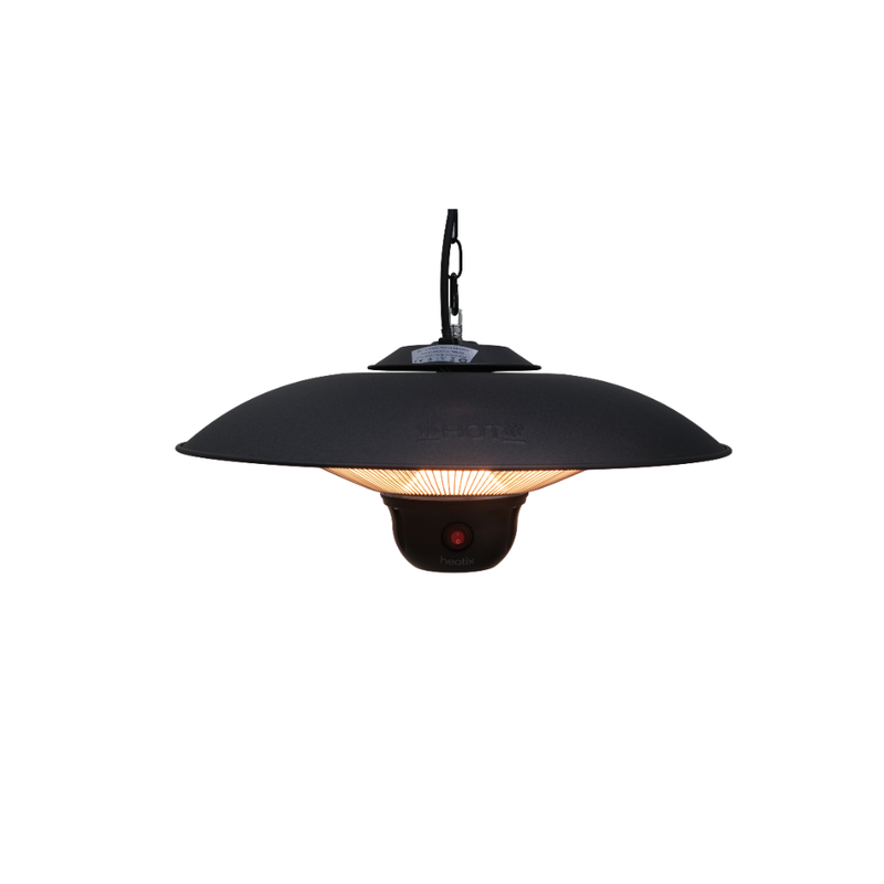 Hanging Patio Heater with LED Lighting 2100W – Heatix Patio Heater