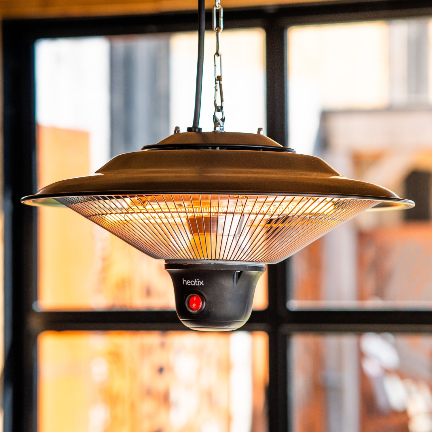 Warmth and ambience with built-in LED