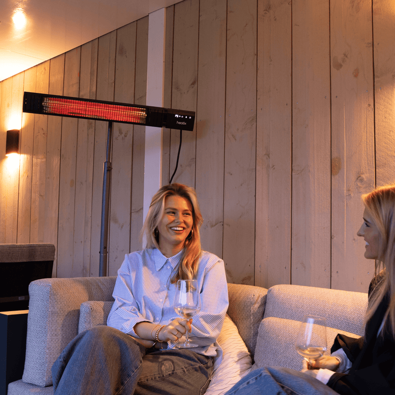 Heatix Staande Carbon Rose Gold Heater (1500W / 2000W / 2500W)
